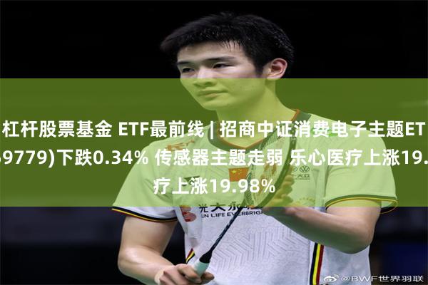 杠杆股票基金 ETF最前线 | 招商中证消费电子主题ETF(159779)下跌0.34% 传感器主题走弱 乐心医疗上涨19.98%