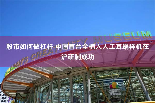 股市如何做杠杆 中国首台全植入人工耳蜗样机在沪研制成功