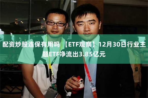 配资炒股连保有用吗 【ETF观察】12月30日行业主题ETF净流出3.85亿元